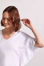 Raglan Top w/ Double Frill