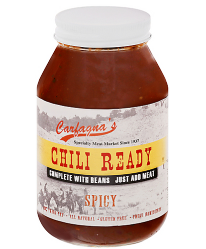 Carfagna's Chili Ready Spicy Sauce