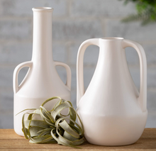 Modern White Jug Vases