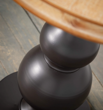 Black Wooden Accent Table