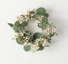 6.5" Eucalyptus and Waxflower Ring