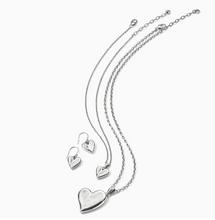 Cascade Heart Reversible Necklace
