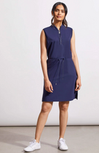 Four-Way Stretch Mock Neck Sport Dress