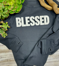 Blessed Applique Soft Corded Top