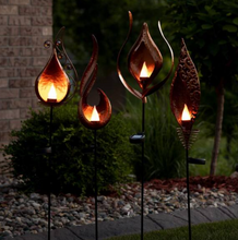 Double Flame LED Garden Stake