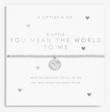 A Little You Mean the World To Me Bracelet