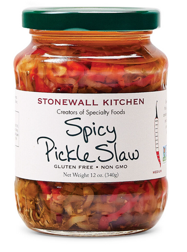 Spicy Pickle Slaw