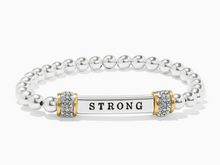 Meridian Strong Two Tone Stretch Bracelet