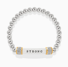 Meridian Strong Two Tone Stretch Bracelet