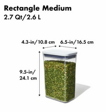 POP Container - Rectangle Medium (2.7 Qt)