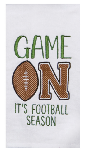 Game On Embroidered Dual Purpose Terry Towel