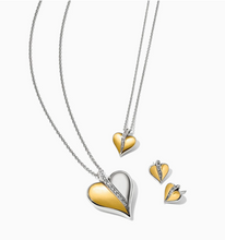 Precious Heart Two Tone Petite Necklace