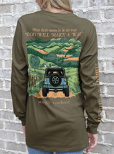 Simply Southern God Will Make A Way Long Sleeve Graphic Tee