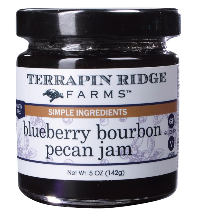 Blueberry Bourbon Pecan Jam - 5 oz