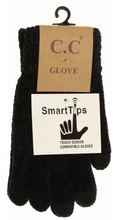 Chenille CC Beanie Gloves