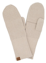 Open Slit C.C Beanie Mittens