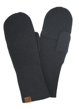 Open Slit C.C Beanie Mittens