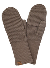 Open Slit C.C Beanie Mittens