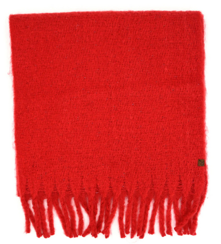 Solid Woven C.C Scarf