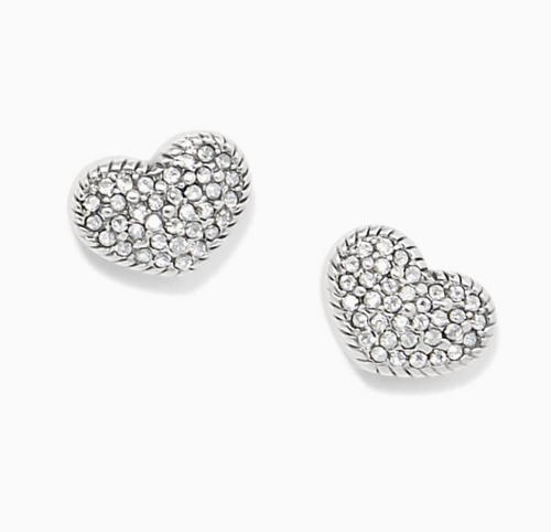 Illumina Celeste Heart Post Earrings