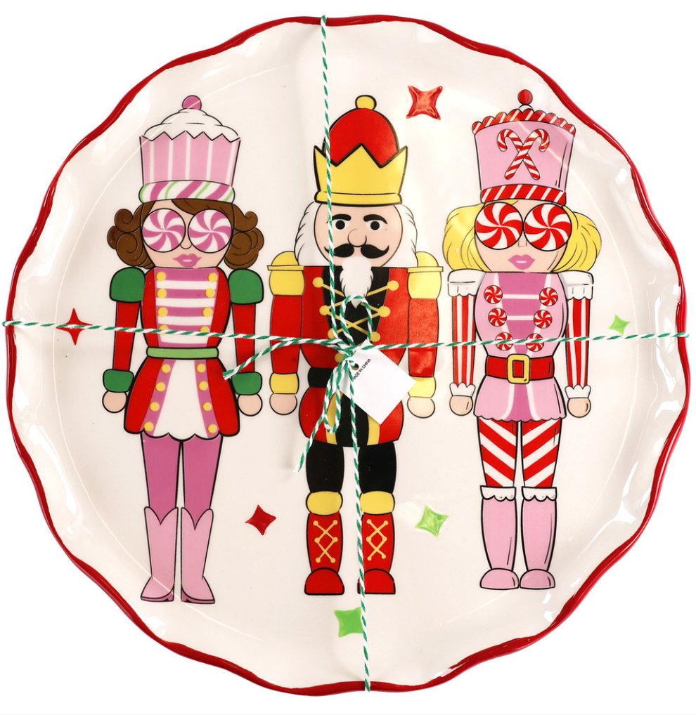 Simply Southern Nutcracker Ceramic Plate