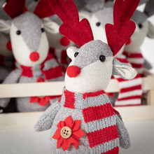 Plush Reindeer Ornaments