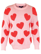 Simply Southern Fuzzy Heart Sweater