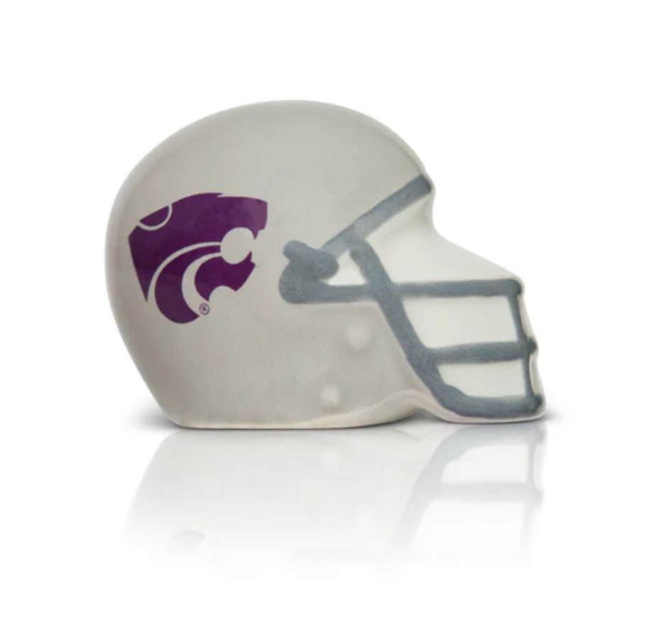 Kansas State University Nora Fleming Helmet Mini