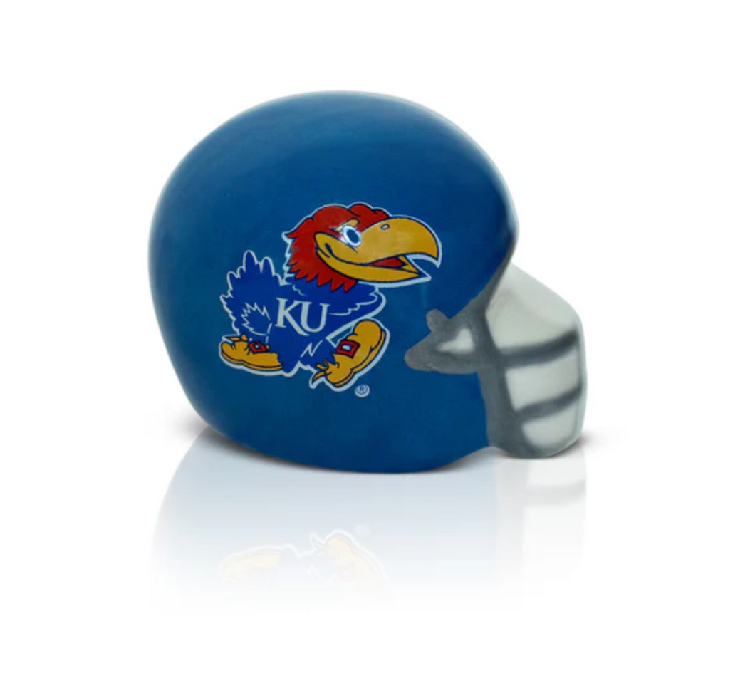 University of Kansas Nora Fleming Helmet Mini