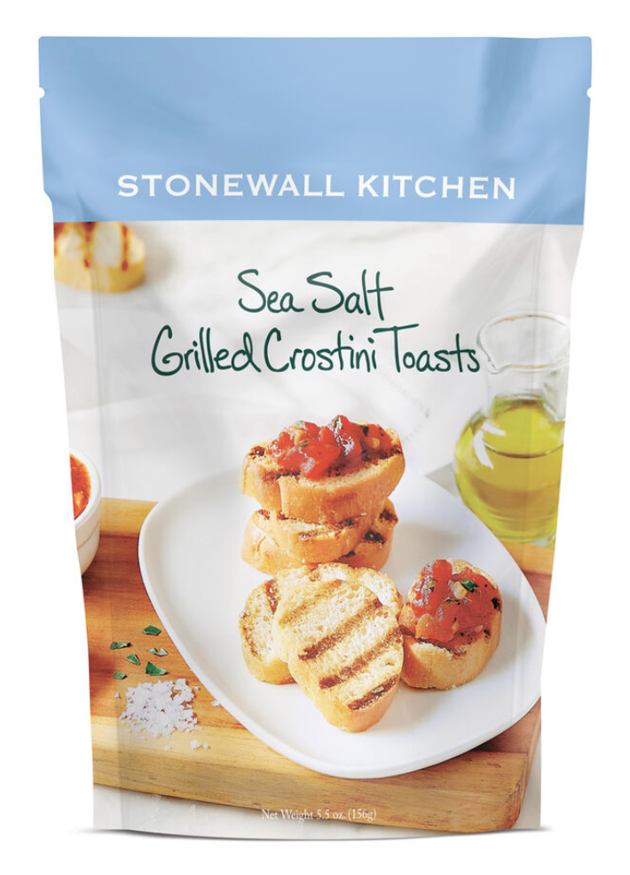 Sea Salt Grilled Crostini Toasts Pouch