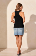 Racer Back Baby Rib Tank Top