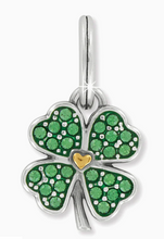 Heart Leaf Clover Charm
