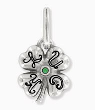 Heart Leaf Clover Charm