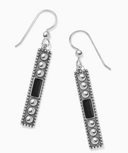 Pretty Tough Gem French Wire Earrings (Black)
