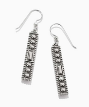 Pretty Tough Gem French Wire Earrings (Black)