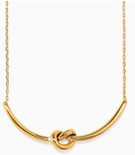 Interlok Single Knot Necklace (Gold)