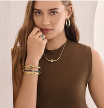 Interlok Single Knot Necklace (Gold)