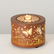Butterfly Mushroom Tabletop Fountain