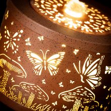 Butterfly Mushroom Tabletop Fountain