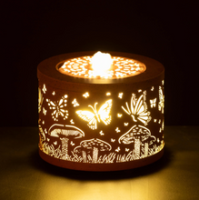 Butterfly Mushroom Tabletop Fountain