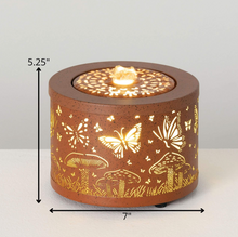Butterfly Mushroom Tabletop Fountain