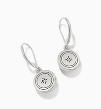 Mosaic Round Mini Leverback Earrings