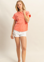 Basic Short Sleeve Relaxed Tee