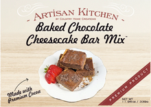 Artisan Kitchen Baked Chocolate Cheesecake Bars Mix