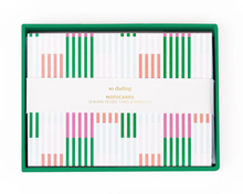 Boxed Notecard Set | Pink + Green