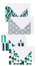 Boxed Notecard Set | Blue + Green