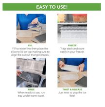 Twist & Release Mini Ice Mold Set