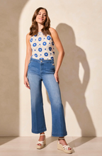 Brooke High Rise Palazzo Marine Jeans