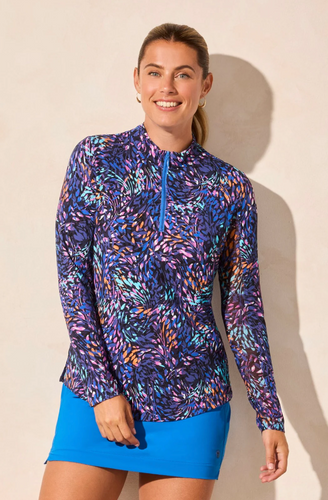 UPF 50+ Performance Stretch Long Sleeve Quarter Zip