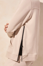 Techno Lux Textured Mock Neck Jacket